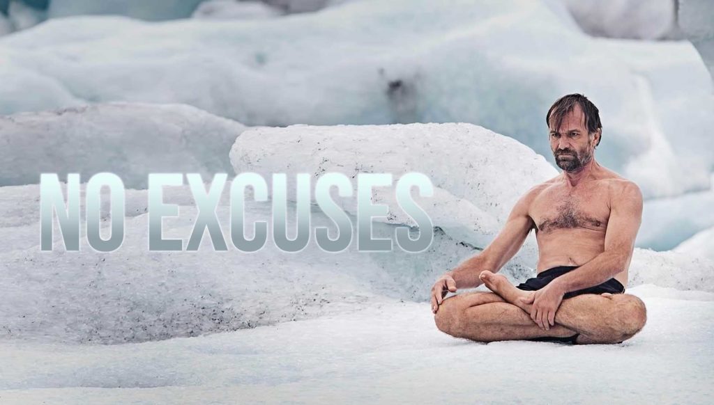 Wim Hoff Meditating in Ice!