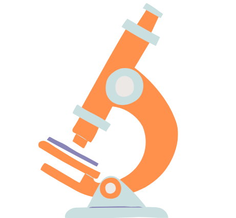 Microscope demonstrating heightened attention on sensations for deeper meditation